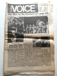 The Village Voice February 6 1970 Jimi Hendrix Cover - Imagen 1 de 13