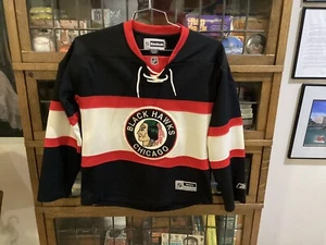 Chicago Blackhawks ALT LOGO Damen REEBOK Lacer Hockey Trikot Gr. M - Cool - Bild 1 von 16