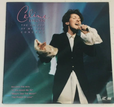 CELINE DION Laserdisc LD The Colour Of My Love 1995 Quebec Concert VERY GOOD! - Image 1 of 3