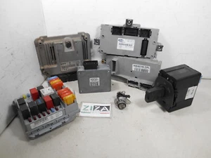 Kit Chiave ECU Fiat Croma 1.9 Mjet 150cv 939A2000 2008 0281012963 51812902 - Imagen 1 de 9