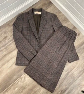 Traje Falda Vintage Años 70 Para Mujer Pendleton Lana 2 Piezas Talla 8 Preppy Academia - Imagen 1 de 12