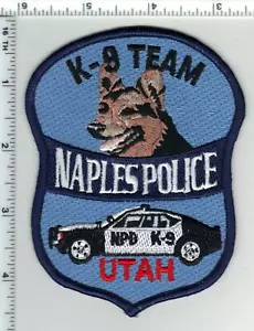 Neapel Polizei (Utah) 2. Ausgabe K-9 Schulteraufnäher - Bild 1 von 1