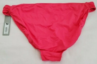 Roupa de banho Apt 9 feminina aba lateral biquíni parte inferior coral 14 vermelho 12 ou 14 azul 16 novo - Imagem 1 de 2