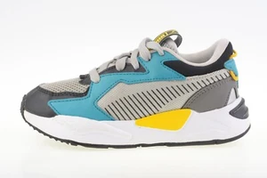 PUMA RS-Z Core PS PS Grey/Blue 384727-07 Kids Junior Trainers Size UK 13 - Picture 1 of 10