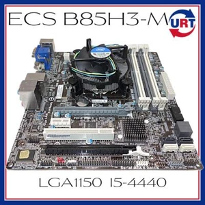 ECS B85H3-M LGA1150 MICRO-ATX INTEL CORE I5-4440 NO MEMORY #108197# - Picture 1 of 5