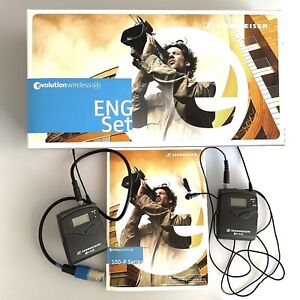 Sennheiser ew 112 P G3 ENG SET (EK 100 G3, SK 100 G3, ME2) Wireless clip on mic