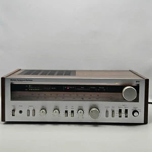 MCS 3248 Stereo Receiver Vintage 45W AM/FM Phono Aux 1980s Wood Case Tested - Picture 1 of 21