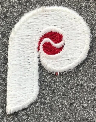 1970-74 PHILADELPHIA PHILLIES MLB BASEBALL VINTAGE 2" HAT LOGO TEAM PATCH - Image 1 of 4