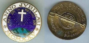 Religion - ANNO JUBILAEI MCMXXV 1925 Pax XPI in regno XPI - Picture 1 of 1