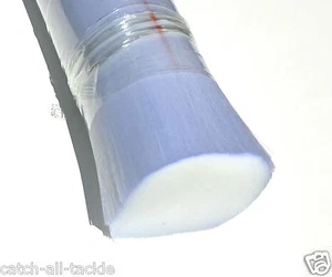 Fluorescent White Nylon Lure Hair 8" Straight 16 ounces Bundle - Picture 1 of 1