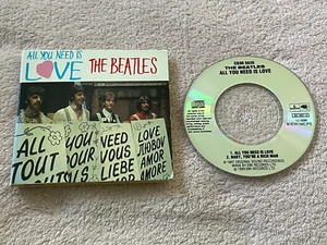 The Beatles CD-SINGLE 3-Inch ALL YOU NEED IS LOVE © 1989 UK near mint - Imagen 1 de 1