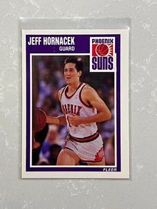 1989-90 Fleer Jeff Hornacek Rookie Card (RC) #121 - Picture 1 of 2