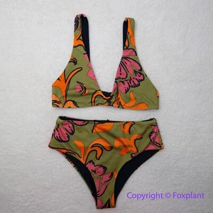New! Set! Seea Brasilia Reversible Bikini Top and Bottom , Freya, size XS - Picture 1 of 16