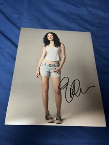 Emmy Rossum Signed Autographed 8x10 Photo Shameless Proof Fiona Gallagher - Picture 1 of 3