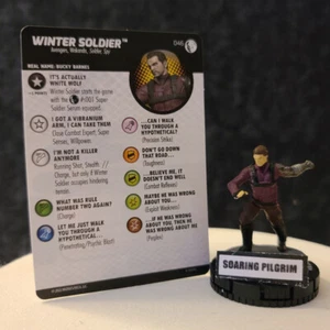 WINTER SOLDIER - 046 - SUPER RARE Marvel Studios Disney + Plus Heroclix #46 - Picture 1 of 1