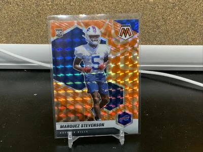 Marquez Stevenson 2021 Mosaic Football Orange Reactive 390 RC Bills - Image 1 of 2