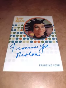 COMPLETE LOST IN SPACE - RITTENHOUSE AUTOGRAPH CARD, FRANCINE YORK AS NIOLANI - Picture 1 of 2