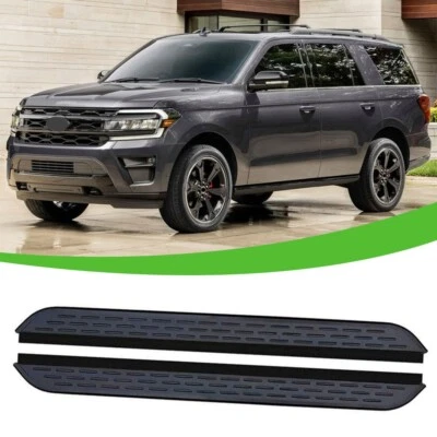 Escalón lateral de 2 piezas para Ford Expedition 2018-2024 U553 estribo barra Nerf Foto 1 de 4