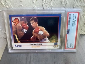 1991 Kayo ARTURO GATTI Boxing Card #169 Featherweight Rookie PSA 9 Mint - Picture 1 of 2