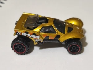 2014 Hot Wheels X Games Da'Kar Gold Loose C120B - Picture 1 of 5