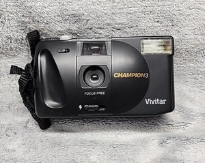 Vivitar VP Series Champion 3 fotocamera 35 mm senza messa a fuoco senza pellicola con flash - Foto 1 di 2