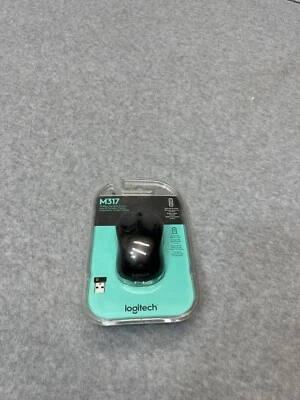 Logitech Wireless USB Mouse M317 - Blue Brand new - Image 1 of 4