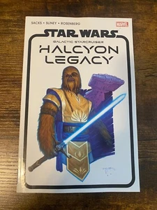 Star Wars Galactic Starcruiser Halcyon Legacy copertina morbida TPB graphic novel - Foto 1 di 8