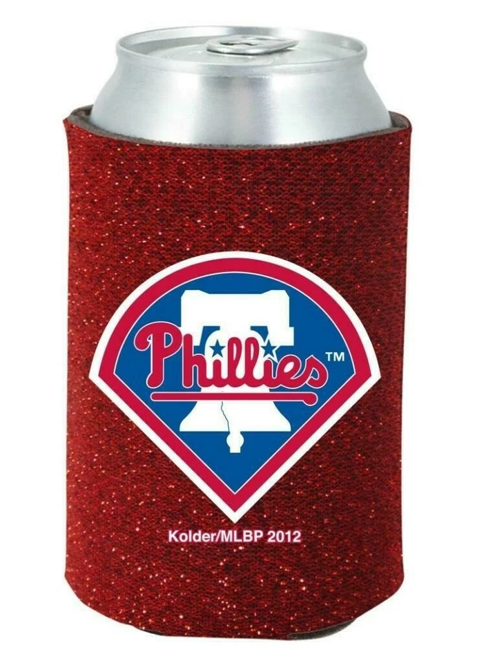 PACK DE 2 ENFRIADORES DE LATAS PHILADELPHIA PHILLIES ROJO BRILLO COOZIES ENVÍO GRATUITO Foto 1 de 1