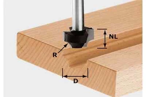 FESTOOL 491007 - OVOLO EDGE CUTTER HW S8-  FREE SHIPPING! - Picture 1 of 3
