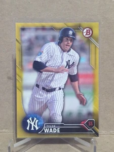 2016 Bowman Draft Gold #39/50 Tyler Wade - Picture 1 of 2