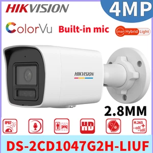 Hikvision DS-2CD1047G2H-LIUF 4MP Hybrid Licht ColorVu Mikrofon Kugel IP-Kamera - Picture 1 of 4