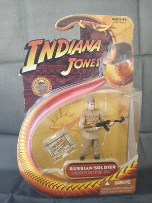 personaggio indiana jones accessori Hasbro fuori catalogo 2008 Russian Soldier  - Immagine 1 di 3