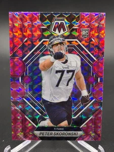 2023 Mosaic Peter Skoronski Rc Rookie Pink Camo Mosaic No. 355 - Picture 1 of 10