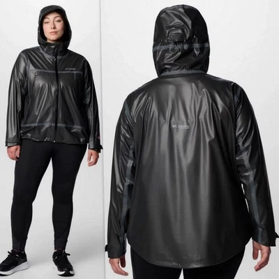 COLUMBIA Titanium Women's 2X 3X OutDry Extreme Wyldwood Shell Jacket - Image 1 of 4