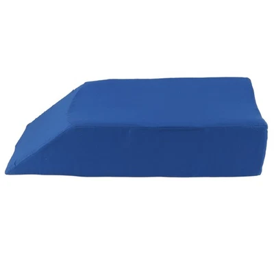 Blue Wedge Pillow For Body Positioning Lower Leg And Leg Support - Image 1 of 4