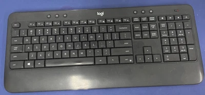 LOGITECH K540 WIRELESS DESKTOP KEYBOARD WITH USB DONGLE - Image 1 of 3