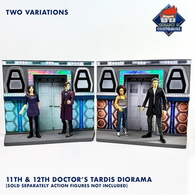 Doctor Who - 11th/12th Doctor TARDIS Diorama (3d printed) - Image 1 of 4