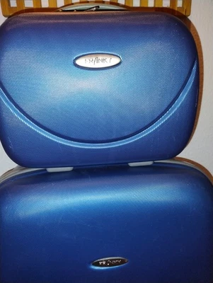 Franky Kofferset 2-teilig Blau Gebraucht Guter Zustand - Bild 1 von 4