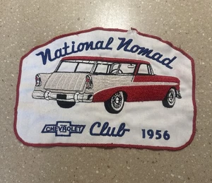 Vintage 1956 Chevrolet National Nomad Club Patch Large Patch 10 3/4” 56 Chevy - Picture 1 of 7