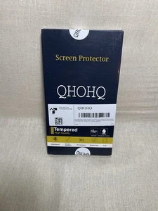 QHOHQ 3 Pack Screen Protector for Iphone 12 Pro Max 6.7” with 2 Packs Camera Len - Picture 1 of 3