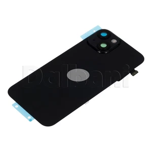 Black Replacement Back Glass Housing Frame For iPhone 14 Battery Cover - Picture 1 of 4