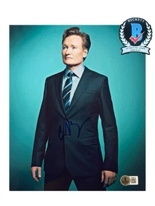 CONAN O’BRIEN SIGNED AUTOGRAMM 8x10 FOTO BECKETT COA BN96773 - Bild 1 von 4