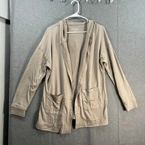 Cardigan con cappuccio Koolaburra by UGG Marshmallow Jersey Portobello taglia small - Foto 1 di 10