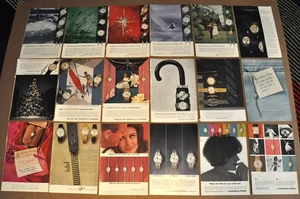 Relojes de pulsera Hamilton Watch 1959-63 anuncios x18, para hombre y mujer’s - Imagen 1 de 19