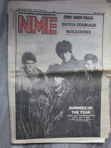 NME 22nd November 1980 New Musical Express Echo & Bunnymen Buzzcocks Lennon Yoko - Picture 1 of 7