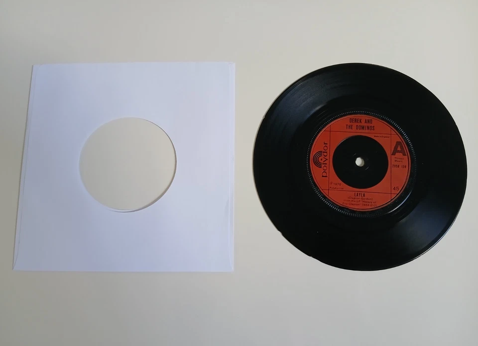 DEREK AND THE DOMINOS LAYLA VINYL 7" SINGLE POLYDOR UK 1976 DISC NEAR MINT - Image 1 of 1