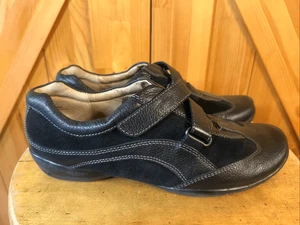 Streng bequeme schwarze Wildleder-Sneaker Größe 8M - Bild 1 von 7