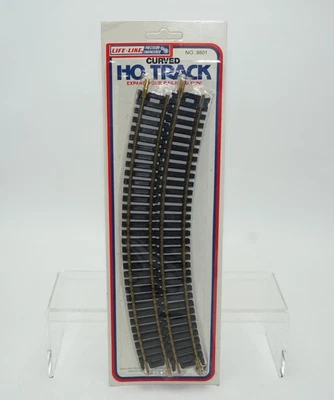 Vintage Life-Like HO 9" Curved Track 4-Pack #8601 For Model Railroad - NEW - Image 1 of 3