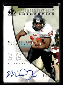 2004 SP Authentic Michael Turner Auto Autograph /990 #160 Rookie UX3260 - Picture 1 of 2