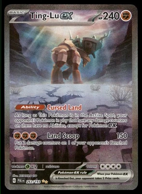 SV02: Paldea Evolved #263/193 Ting-Lu ex - Image 1 of 2